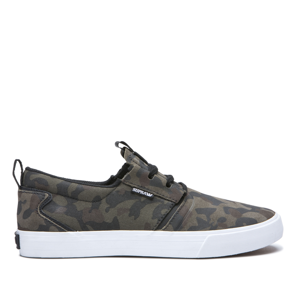 Tenis Supra Outlet M xico Supra FLOW Camuflaje Blancas Supra